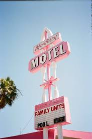 Our yard signs are printed on both sides & made for sturdy easy ground mounting. Pastel Pink Mid Century Modern Hotel Signage Wallpapers