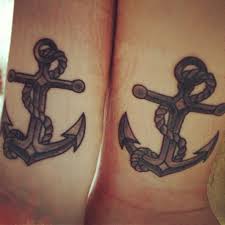Matching tattoos are a unique way to share a common passion between two persons. Anchor Tattoo Matching Pairs Anchor Initialtattoomatching Matching Pairs Tattoo Anchor Tattoos Couple Tattoos Anchor Tattoo Wrist