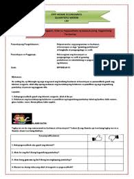 Ito ay dahil sa ang katunayan na ang koton, na kung saan ay naroroon kahit na sa isang mababang porsyento, ay may kakayahang magbigay ng mataas na kalinisan ng mga katangian ng materyal. Lm Epp He Quarter2 Week6 Pdf