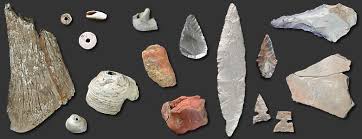 Neolithic weapons and tools of the australian aboriginals. The Harrell Site Artifacts