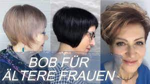 Beste frisuren damen ab 50 bob jahre und kurz 2019 frisuren damen wenn sie eine fragen ob die frisuren fur teenager und alte damen unterschiedlich sind und er sofort antworten muss sagt er ja. Die Besten 20 Bobfrisuren Fur Altere Frauen Youtube