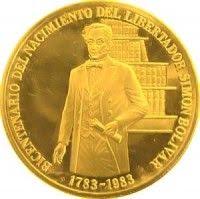 Las Monedas De Oro De Venezuela 2da Parte 1983 1990 Monedas De Oro Monedas Venezuela
