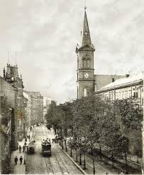 Theaterstrasse Kassbergauffahrt 1904 Chemnitz Karl Marx Stadt Stadt