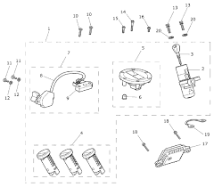 Triumph Tiger 800 Xc To Vin 674841 Ignition Switch Lock Set Supplied Next Day Uk Only By Fowlers Parts