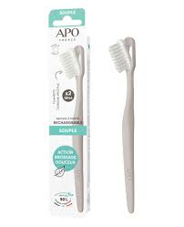 Need to translate brosse à dent souple from french and use correctly in a sentence? Brosse A Dents Rechargeable Souple 1 Manche 2 Tetes