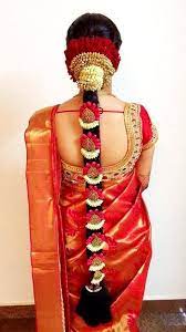 The Perfect South Indian Floral A Perfect South Indian Wedding Hairstyle Can Neve Indian Wedding Hairstyles Indian Hairstyles South Indian Wedding Hairstyles