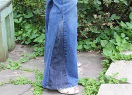 Bell bottom's business style can be worn even with blouses untucked. Diy Bell Bottom Jeans Helloglow Co
