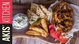 Greek Chicken Gyro Akis Petretzikis Youtube