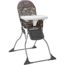 Cosco Simple Fold Full Size High Chair With Adjustable Tray Zuri Walmart Com Folding High Chair Baby Chair High Chair