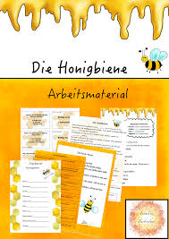 Materialpaket Die Honigbiene Unterrichtsmaterial Im Fach Sachunterricht In 2020 Honigbiene Wortarten Unterrichtsmaterial