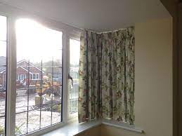 Box bay window dressing ideas. Pin By Mason Blinds Shutters Inter On Recent Work Bay Window Curtains Bay Window Curtains Living Room Window Curtains Living Room