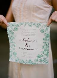 You can also use pretty fabric to line the basket, or white tulle. 50 Creative Event Invitations