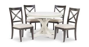 Welcome to today's guide to purchasing new dining room chairs! Rachael Ray Round Table Ii With 4 Peppercorn Hom Furniture