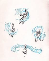 Waterbending Scroll Avatar The Last Airbender Art Art Reference Poses Character Art