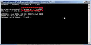 Lalu tekan tombol enter pada keyboard. How To Format C Drive Using Command Prompt In Windows 10 8 7