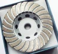 4'' Turbo Diamond Grinding Cup Wheel 5/8" - 11 Threads
