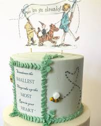 Classic Pooh Bear Cake Topper Fabric Winnie The Pooh Baby Shower Cake E102 Bear Cake Topper Winnie The Pooh Cake Baby Shower Cakes