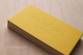 Add elegant dimension to your 16pt silk business cards! Deboss