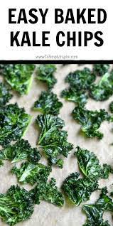 How To Make Kale Chips Kale Chip Recipes Healthy Snacks Recipes Healthy Pork Chops