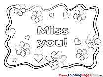 Check out our missing you lots selection for the very best in unique or custom, handmade pieces from our shops. Miss You Coloring Cards