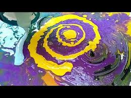 Abstract Painting Pour Tekhinck Project 360 Days Day 026 Youtube Abstract Painting Abstract Art