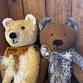Jointed Christmas Memory Bear with Helen at event image