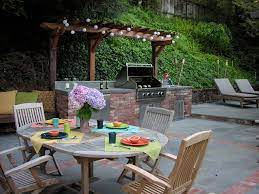 If so this outdoor patio area will give you some inspiration with its dark colored furniture and grey. 8 Ways To Improve Your Grill Setup