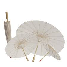 Wholesale Cheap Paper Umbrella Brand White Bamboo Paper Umbrella Parasol Dancing Wedding Bridal Party Deco Oil Paper Umbrella Paper Umbrellas Umbrella Wedding