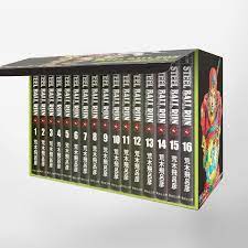 STEEL BALL RUN Paperback Edition With Box Set JoJo's Bizarre Adventure  Vol.1-16 | eBay