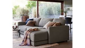 Gather Deep Seated Sofa Reviews Crate And Barrel In 2020 Apartment Sofa Double Chaise Sectional Deep Seated Sofa