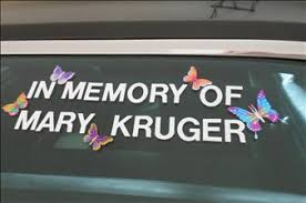 MARY KRUGER Obituary (1946