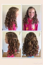 Check out these trending hair accessories that you can style your short hairstyles with! First Communion Hairstyle Went Perfectly With The Veil First Communion Hairstyles Hair Styles Communion Hairstyles