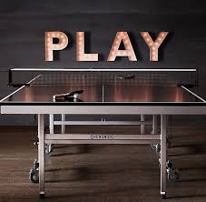 Brunswick Tournament Table Tennis Interieur Chill Kamer Woonkamers