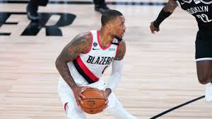 Portland trail blazers point guard damian lillard fired back thursday at oklahoma city thunder small forward paul george for calling. Portland S Damian Lillard Injures Knee In Game 4 Against Lakers Ksl Sports