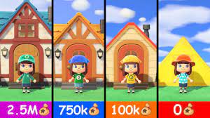 Find out how much each house upgrade costs and what features come with each upgrade as well as how you can pay off each loan through the abd! Animal Crossing New Horizons All House Upgrades Youtube