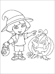 Printable dora the explorer halloween s for kidsd836 coloring page. Top 10 Halloween Coloring Pages For Kids To Consider This 2021 To Keep Them Entertained Coloring Pages