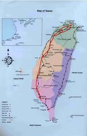 Taiwan is officially named the republic of china which is a sovereign state in east asia. Map Taiwan Mapsof Net