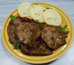 Tongue Roast Goan Style Ox Tongue Roast Goan Recipes Roast Beef Recipes Roast
