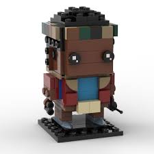 Caleb reginald mclaughlin (born october 13, 2001) is an american actor. Lego Moc Lucas Stranger Things Custom Brickheadz By Custominstructions Rebrickable Build With Lego