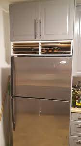 I Had A 8 Inch Gap Between The Bottom Of The Cabinet And The Fridge So This Is What I Came Up With For A Filler In Stead O New Kitchen