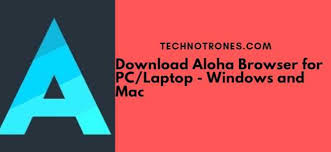 This browser is a free, fast web browser that offers many features and provides top security and privacy. Download Aloha Browser For Pc Laptop Windows 10 8 7 And Mac