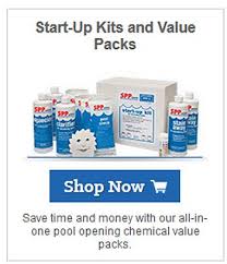 Start Up Kits Have Everything You Need To Get The Water Back To Clear Shock Algaecide Clarifier Stain Away And More Many Kits To Ch Diy Pool Start Up Kit
