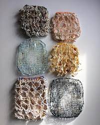 Contemporary Knit Art Knit Art Textile Fiber Art Knitting Art