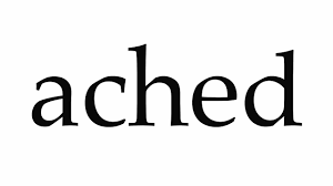 نتیجه جستجوی لغت [ached] در گوگل
