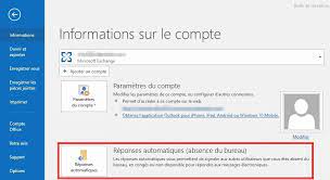 Mail en dehors des heures de travail 2017. Email Mettre En Place Une Reponse Automatique Pendant Ses Vacances Bdm