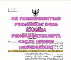 Maybe you would like to learn more about one of these? Kumpulan Sk Pemberhentian Perangkat Desa 2021 Dengan Alasan Nya Format Administrasi Desa