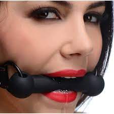 Silicone-Bit-Mouth-Gag-BDSM-Play-Slave-Master-Bondage-Gear | eBay
