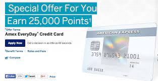 However, it's much more generous with rewards. Amex Everyday 25 000 Point Signup Bonus Doctor Of Credit