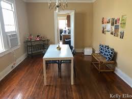 If you've seen the initial posts (it was done in a 3 part series) you will recognize many of the pieces. How To Furnish A College Apartment Tour My Daughter S New Place Kelly Elko