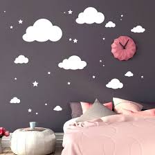 Auffalliges Wandtattoo Furs Kinderzimmer Wolken In Weiss Nursery Decoration Clouds As Wall Tattoos Wandtattoo Wolken Kinder Zimmer Kinderzimmer Fur Madchen
